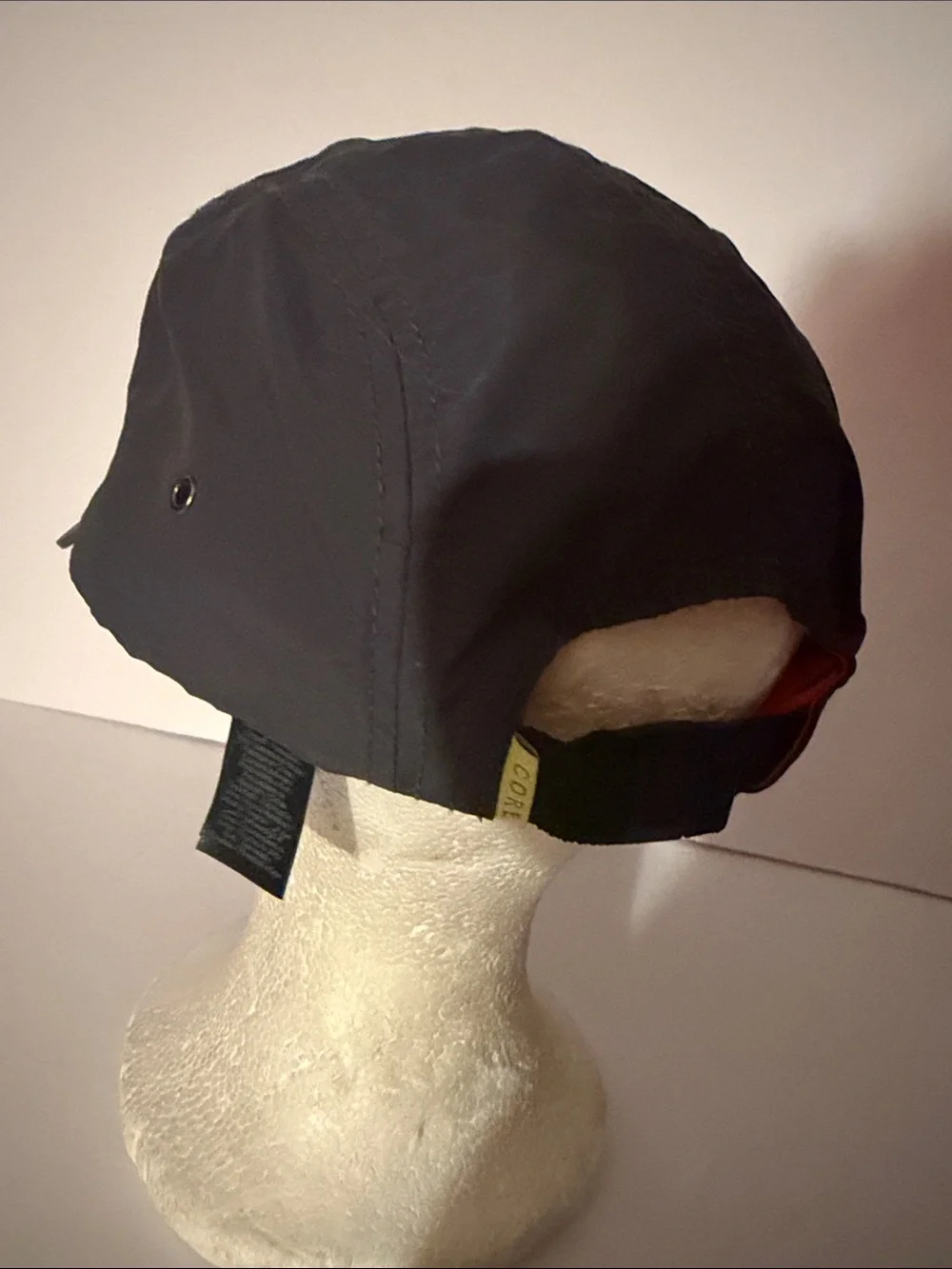 Jack & Jones Constructed Utility Wear 5 Panel Cap Black Adjustable Hat